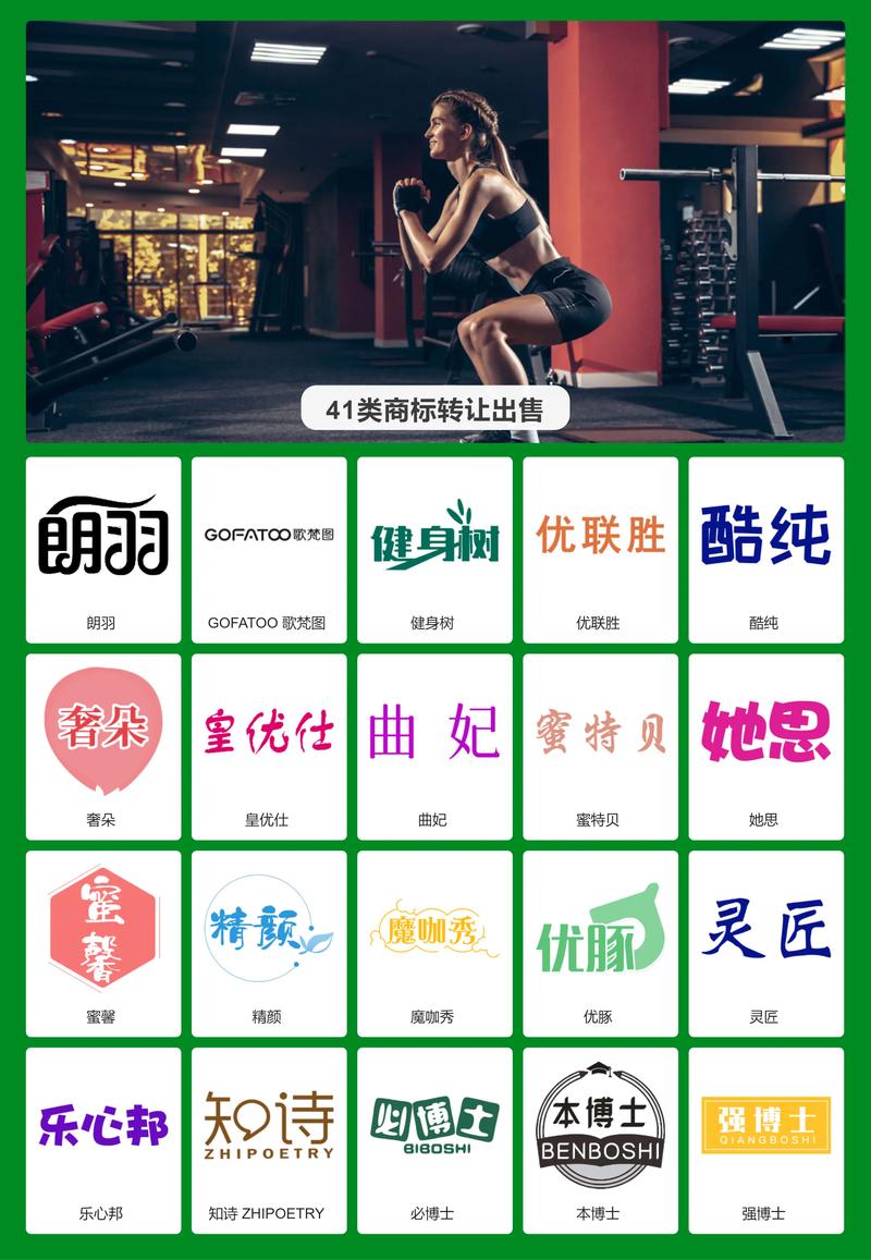 健身器材商标转让属于哪一类？