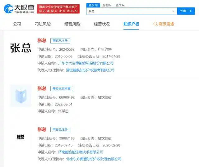 天眼查年终盘点：十大商标